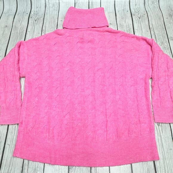 Snails and Cinnamon Oversized Pink Fuzzy Sweater Size Medium - Picture 4 of 4